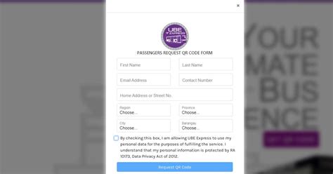 imus qr code registration|UBE Express .